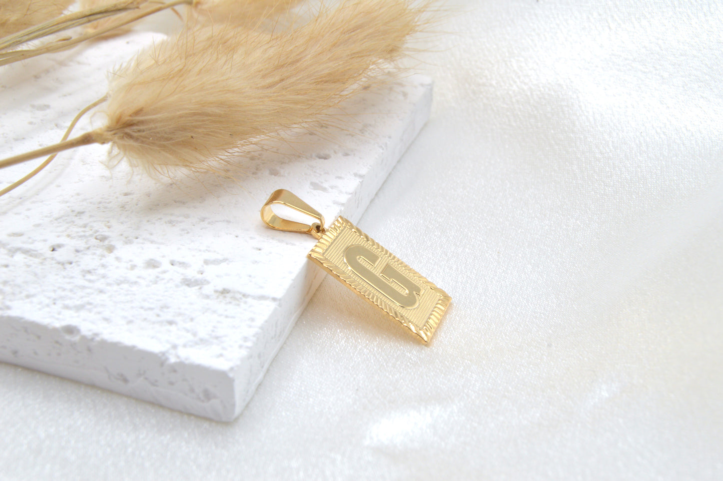 Initial Letter Charm