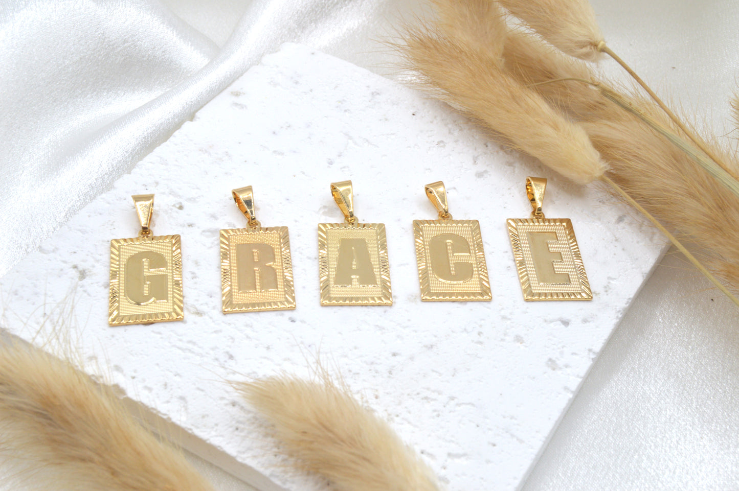 Initial Letter Charm