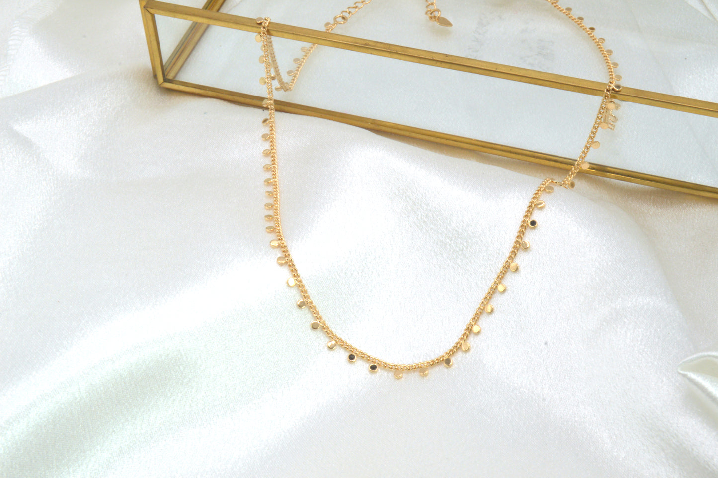Round Disc Necklace