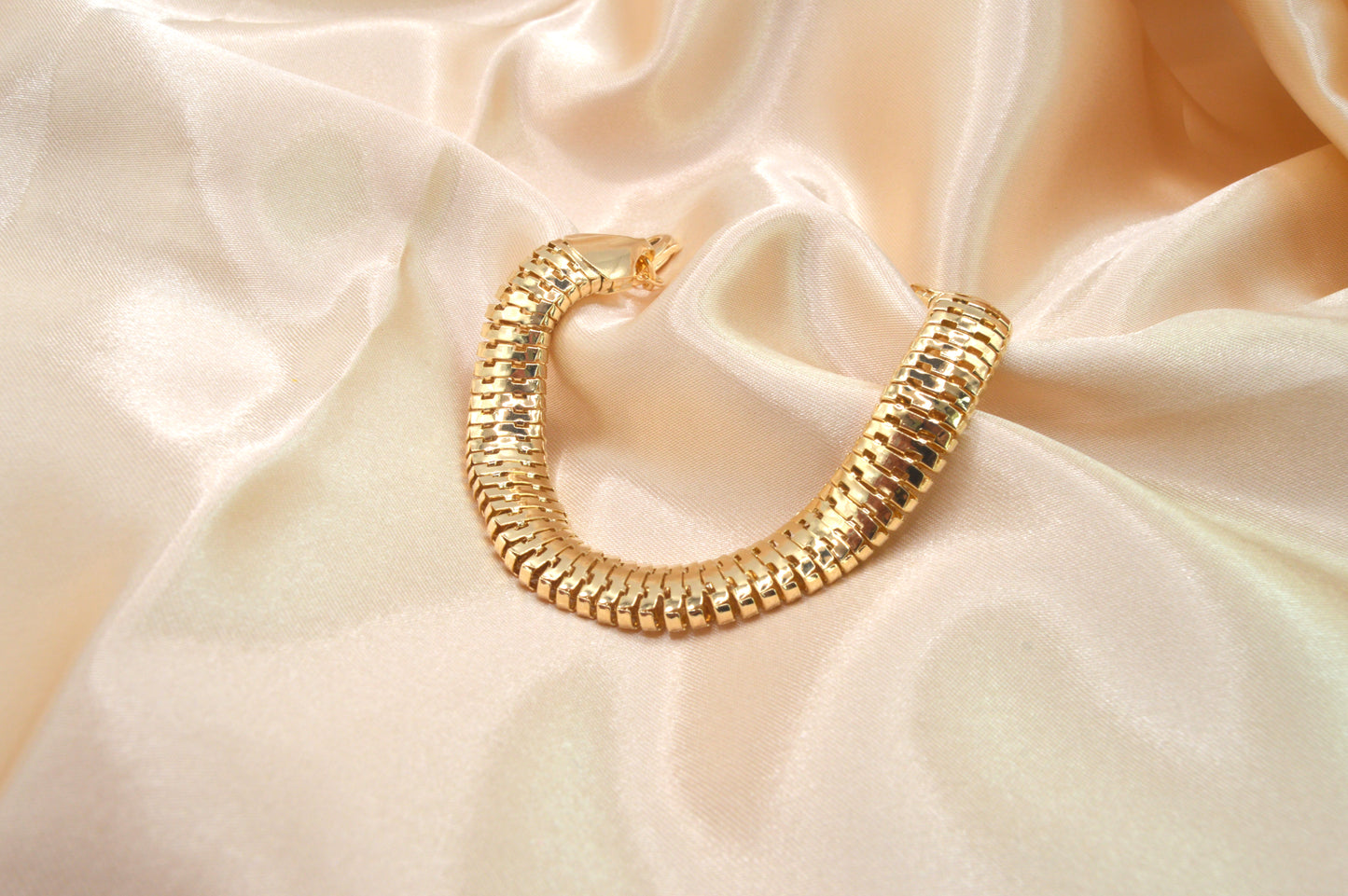 Herringbone Snake Bracelet