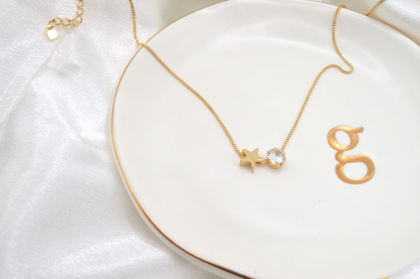 Star CZ Necklace