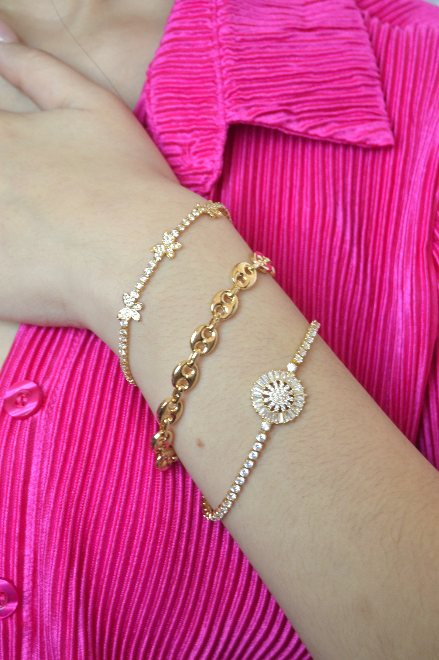 Mariner Puff Link Bracelet