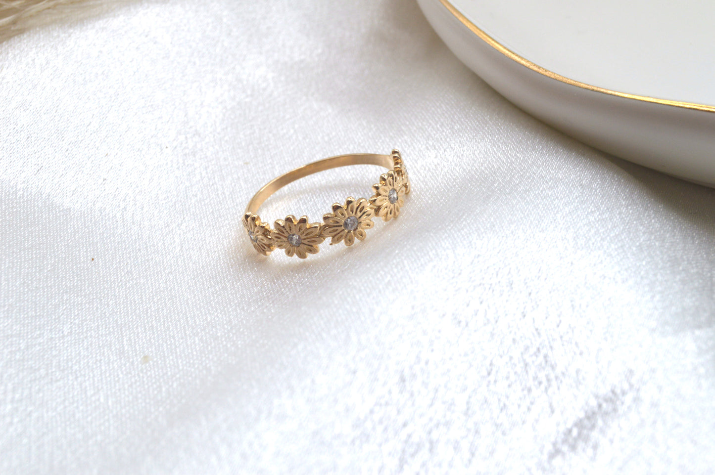 Floral Dainty Ring
