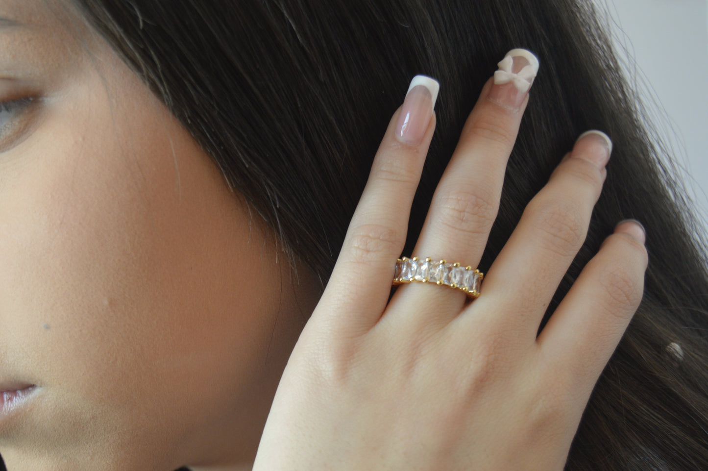 Eternity Baguette Ring