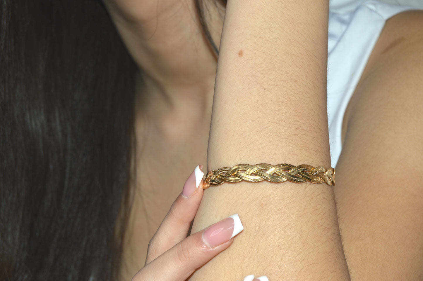 Braided Herringbone Bracelet