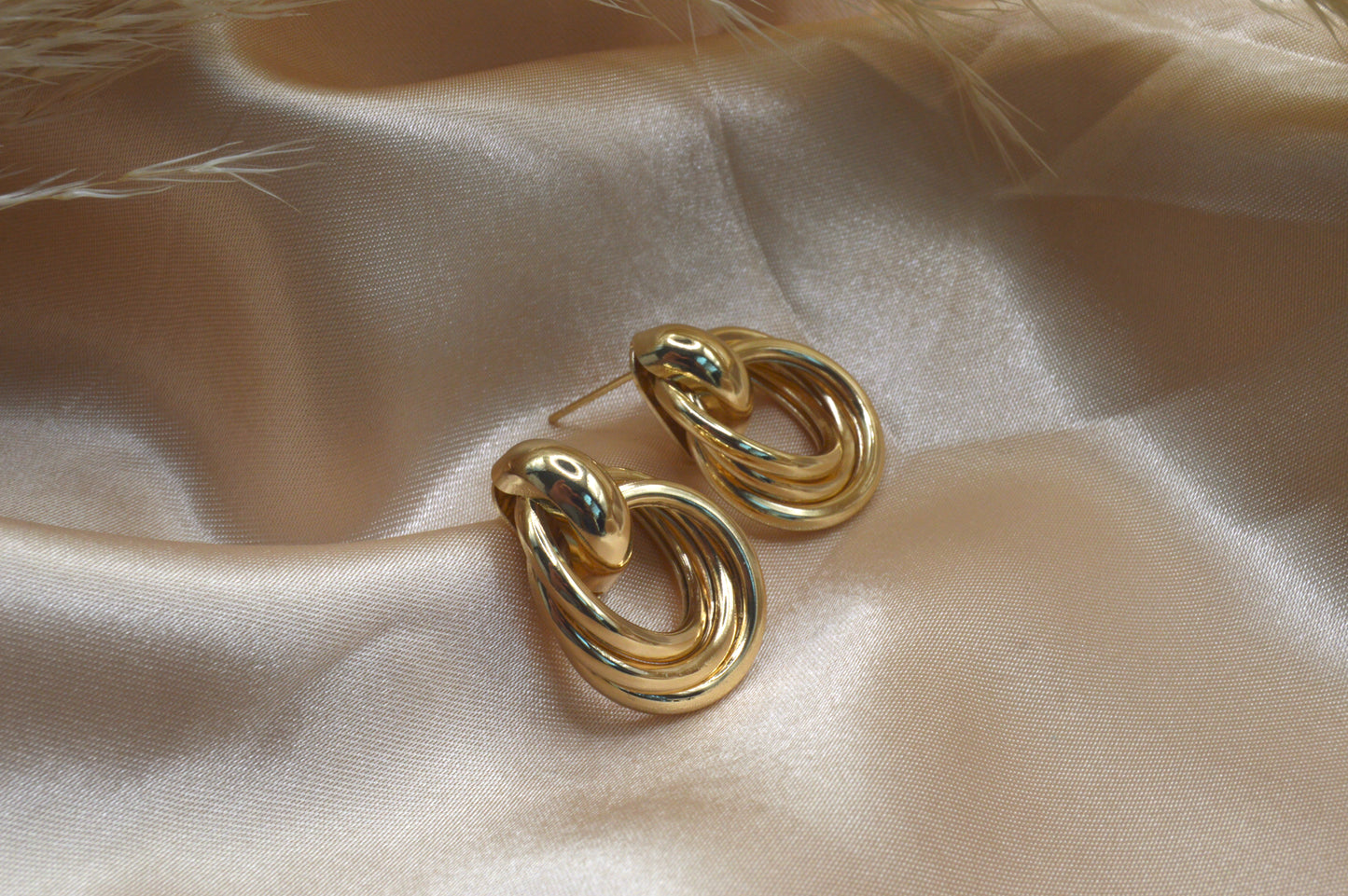 Circle Geometric Earrings