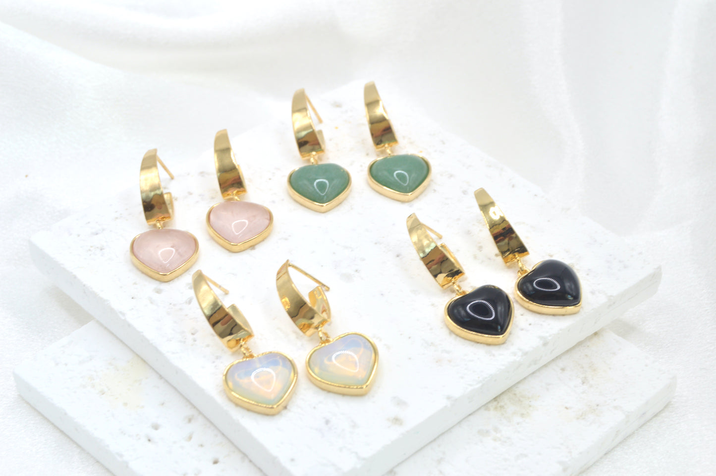 Heart Earrings (Dangle)