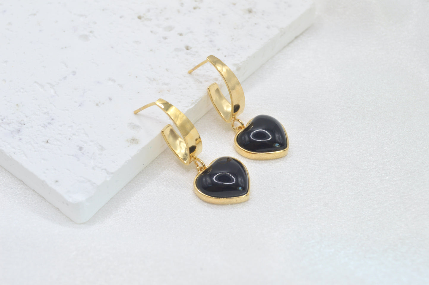 Heart Earrings (Dangle)