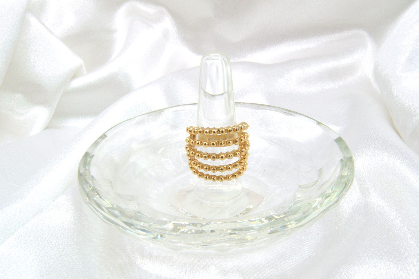 Beaded Multilayer Ring