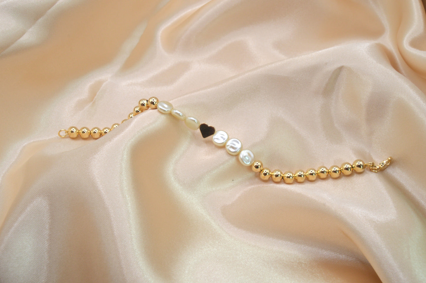 Beaded Pearl Bracelet