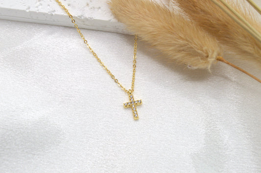 Mini Cross Necklace