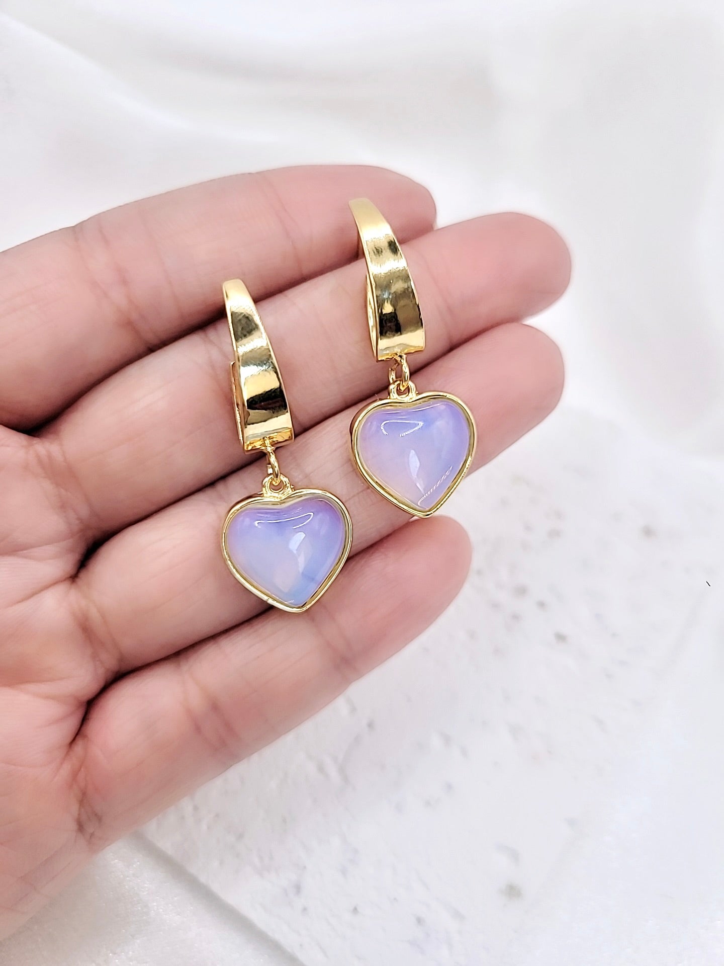 Heart Earrings (Dangle)