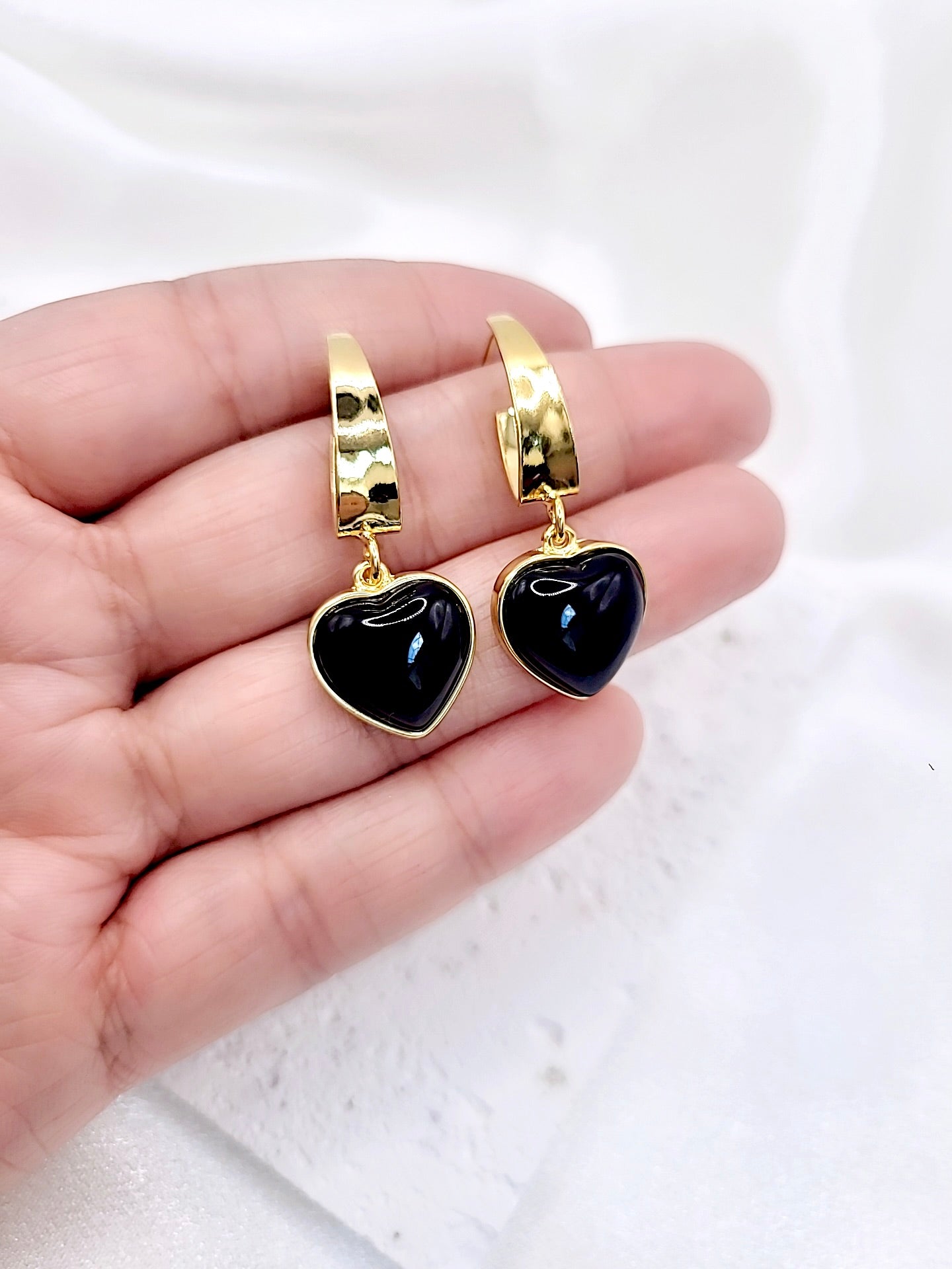 Heart Earrings (Dangle)