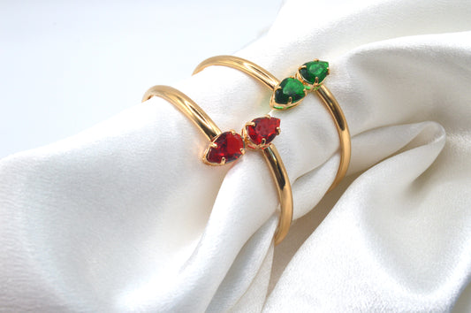 Double Pear Bangle