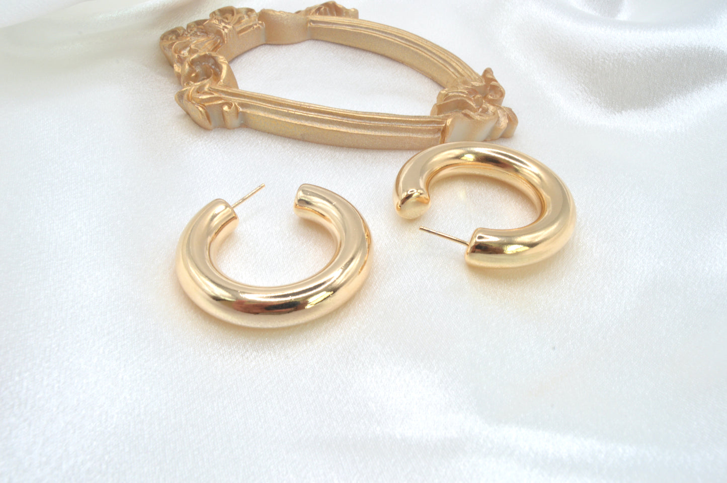 Chunky Open Hoops