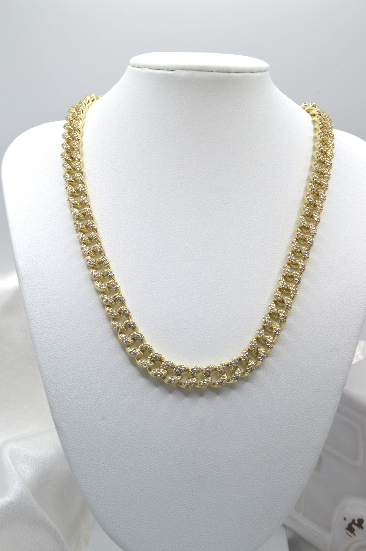 CZ Cuban Link Necklace