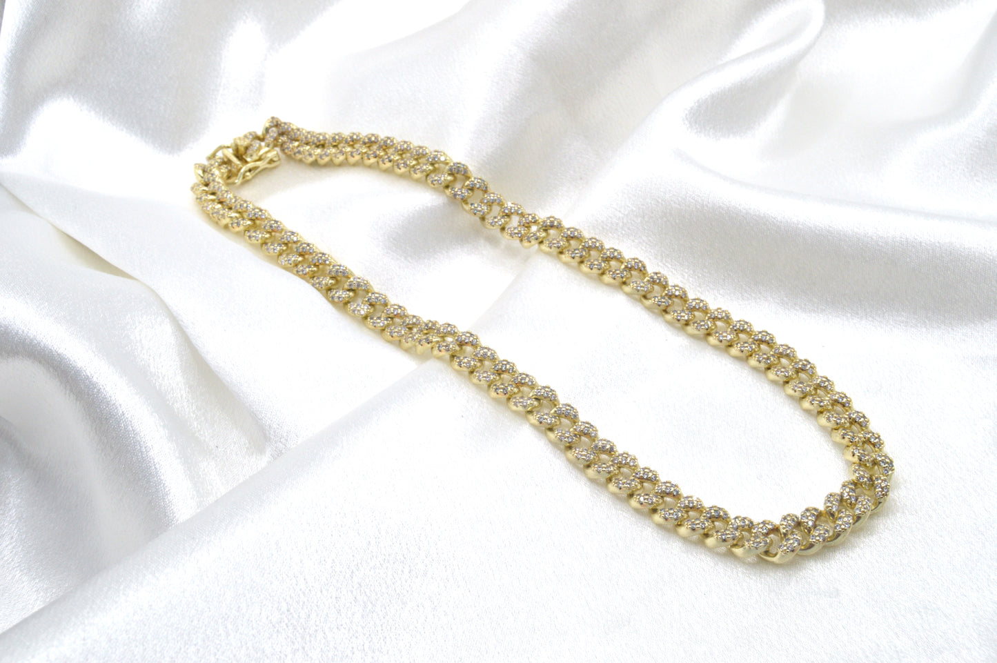 CZ Cuban Link Necklace