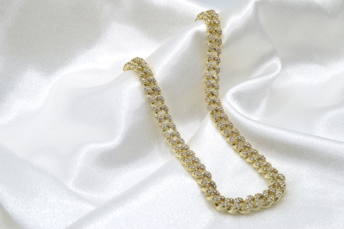 CZ Cuban Link Necklace