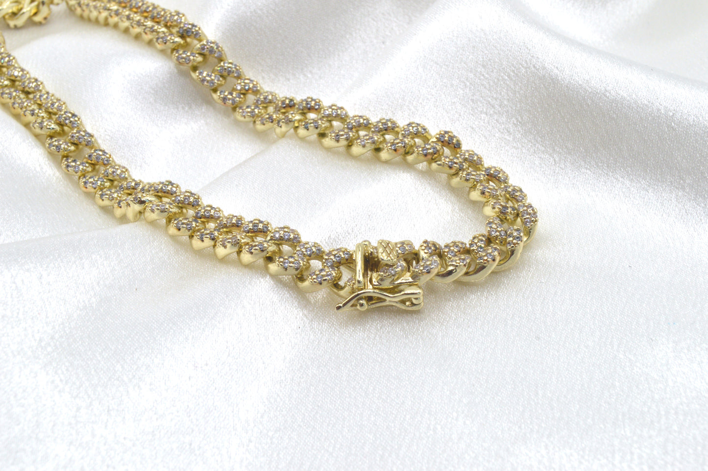 CZ Cuban Link Necklace