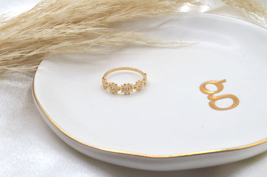 Floral Dainty Ring