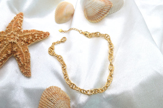 Mariner Puff Anklet