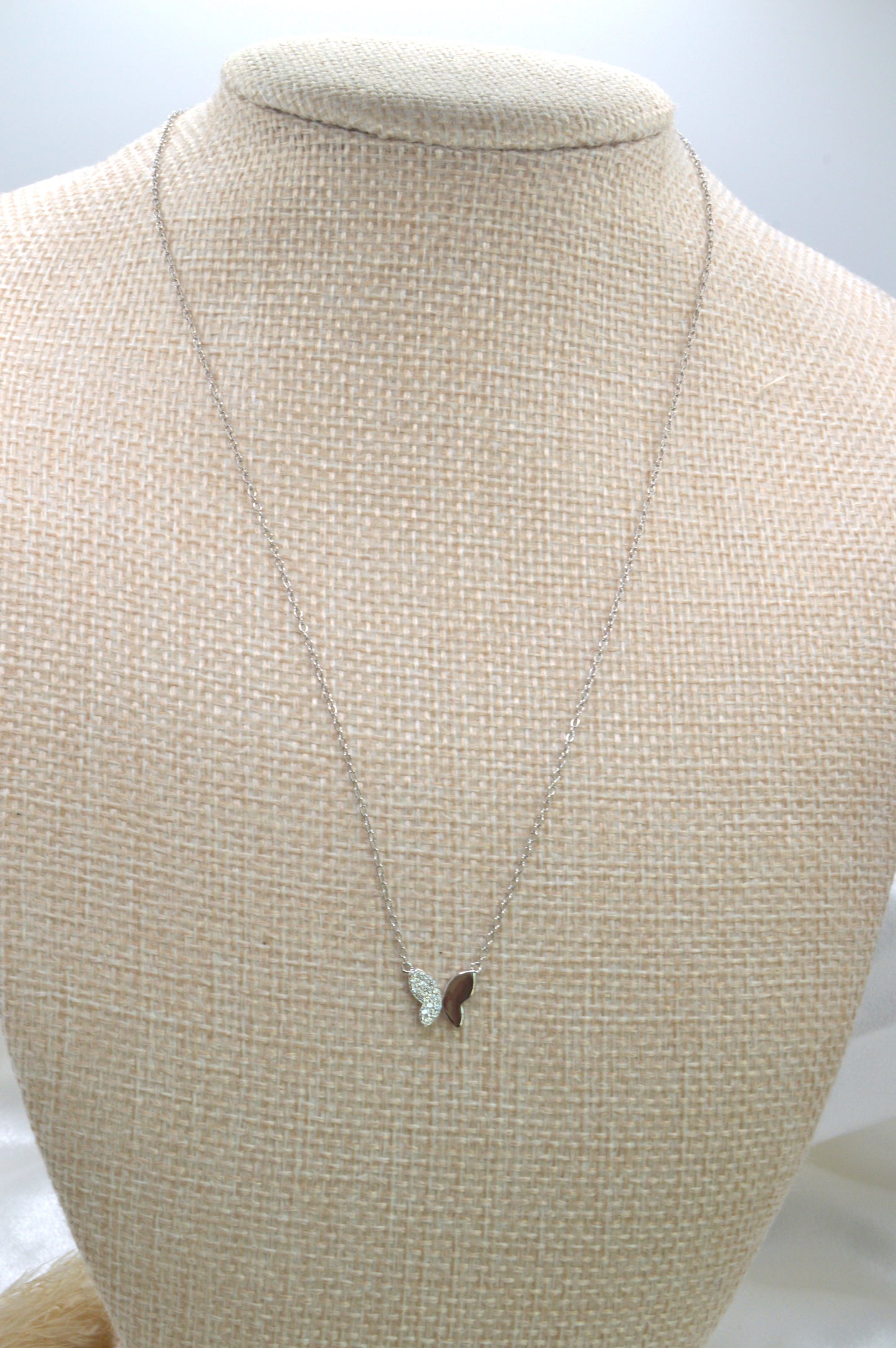 Butterfly Cz Necklace