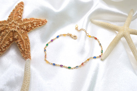 Multicolor Anklet