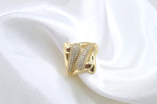 Drops Pave design Ring
