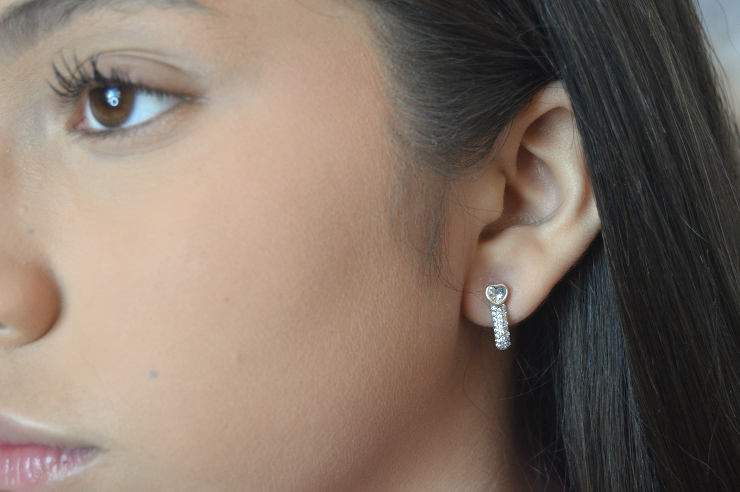 Heart Stud Earrings