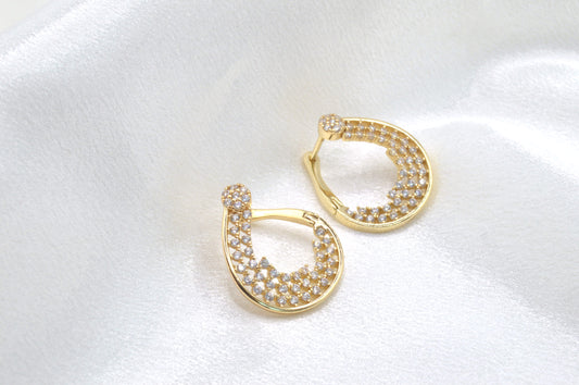 Micropave Studs Earrings