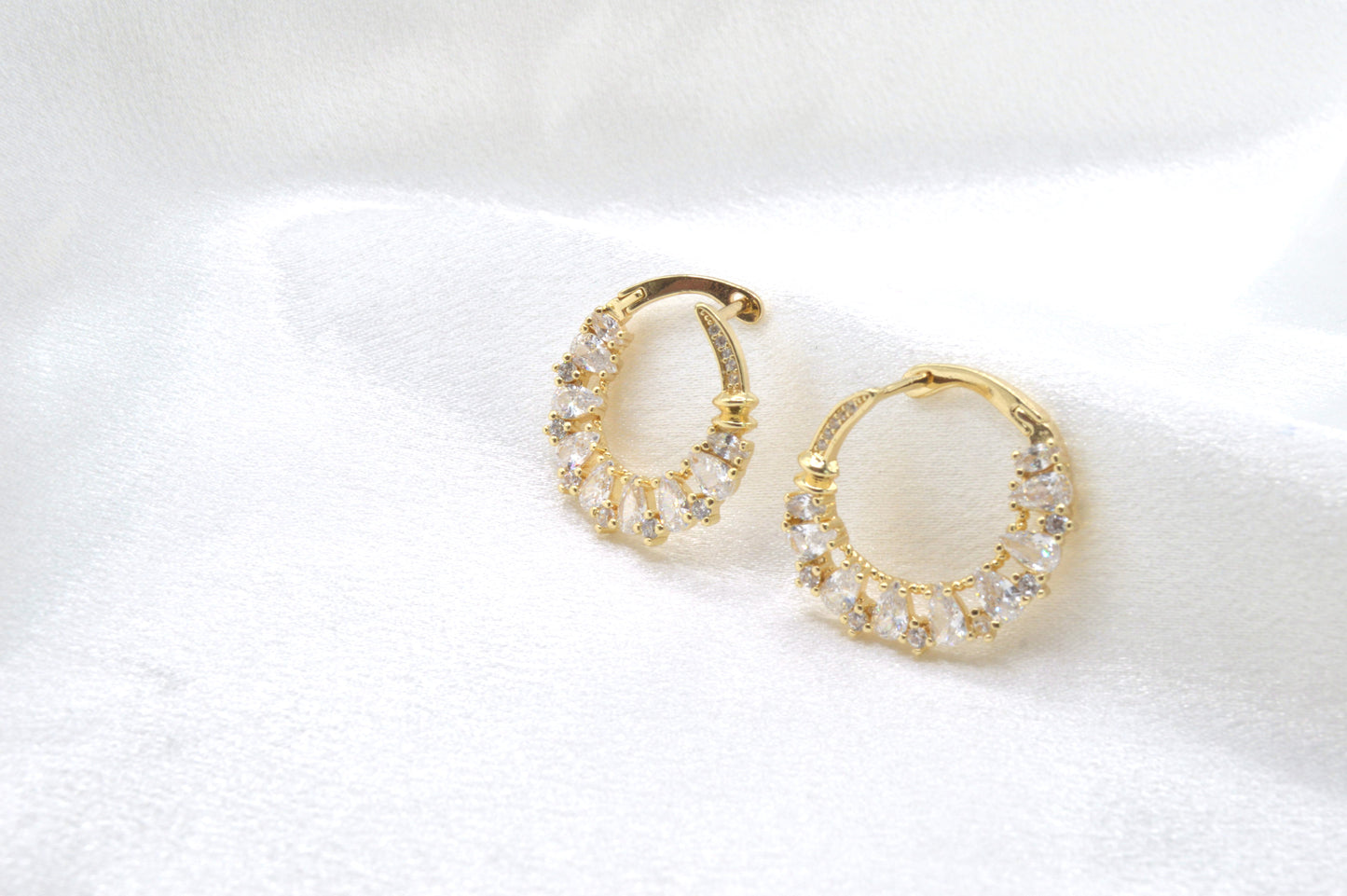 Baguette Studs Earrings