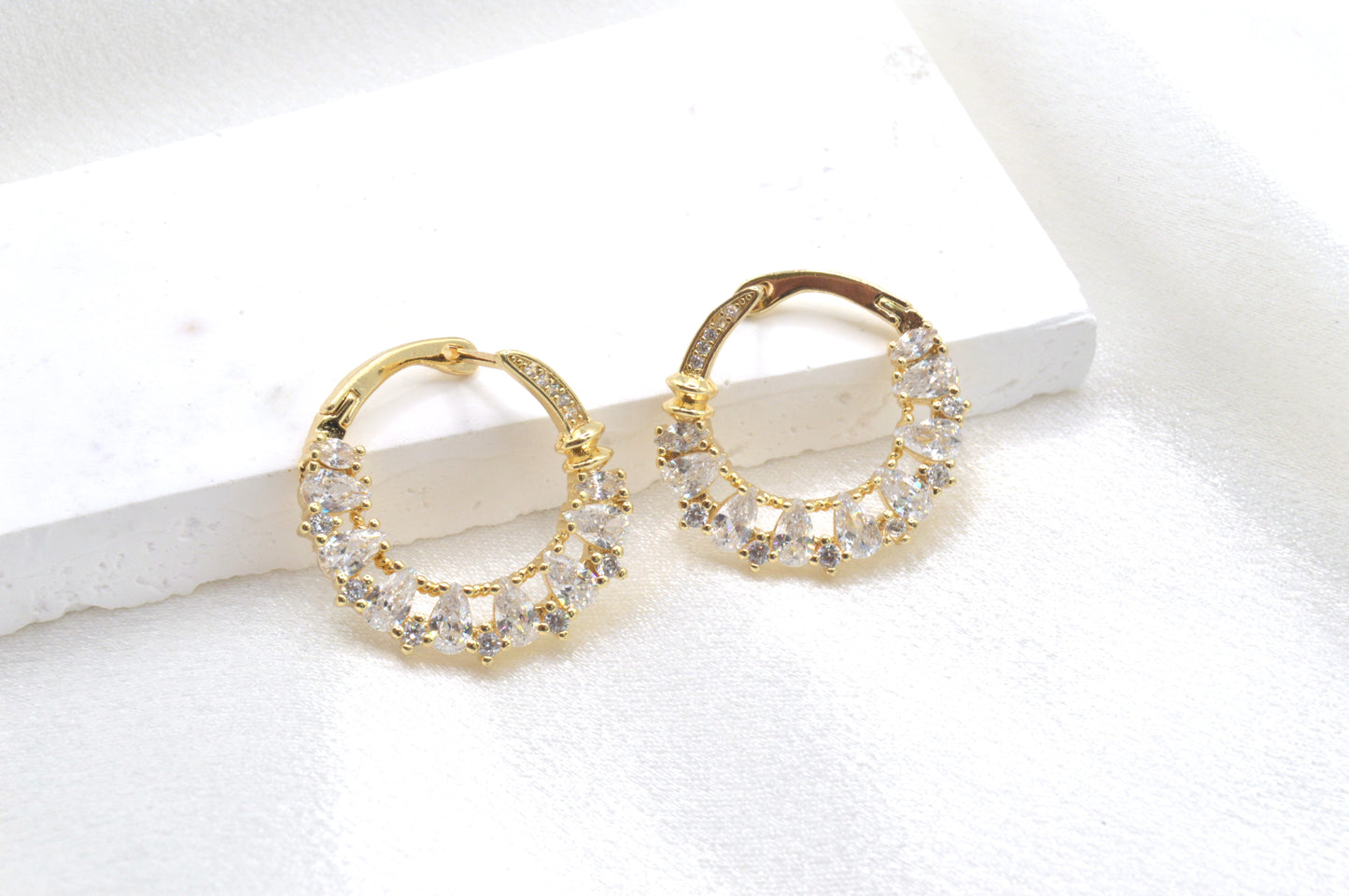 Baguette Studs Earrings
